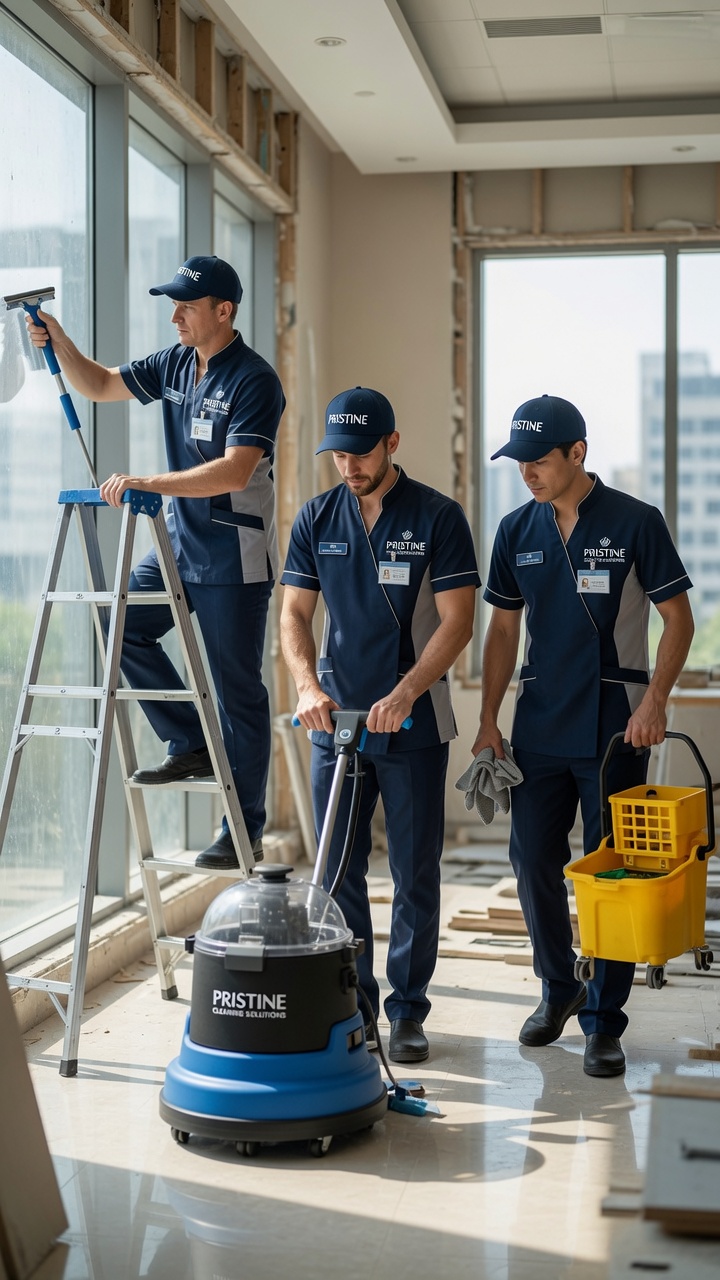 DevoLuxe commercial cleaning team